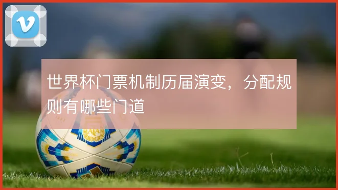 世界杯门票机制历届演变,分配规则有哪些门道